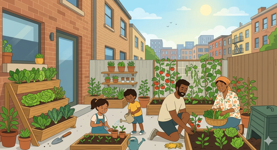 Urban Farming: Memanfaatkan Lahan Sempit di Rumah untuk Menanam Sayuran Organik Sendiri